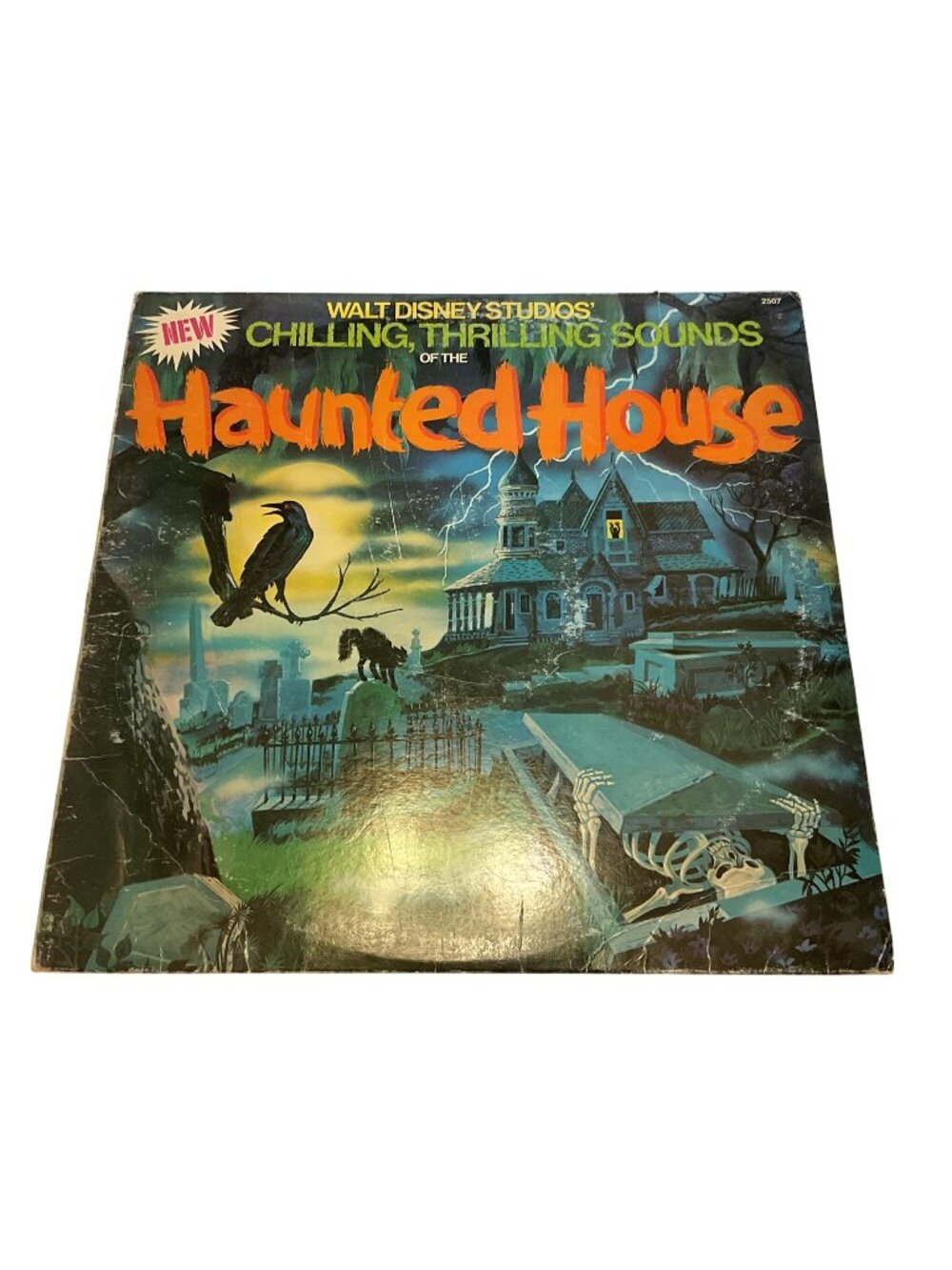 Disneyland Records Chilling Thrilling Sounds Of The Haunted House 1979 Vinyl LP